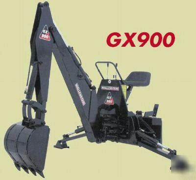 wallenstein skid steer backhoe attachment|wallenstein gx900 backhoe.